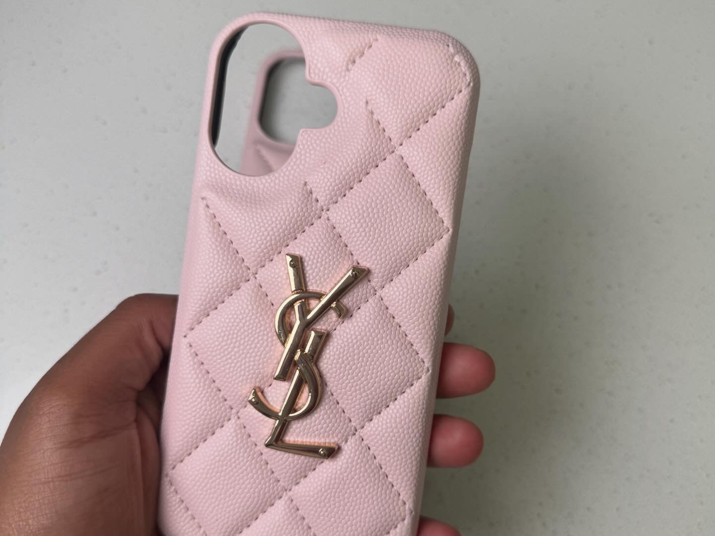 YSL Pink Phone Case