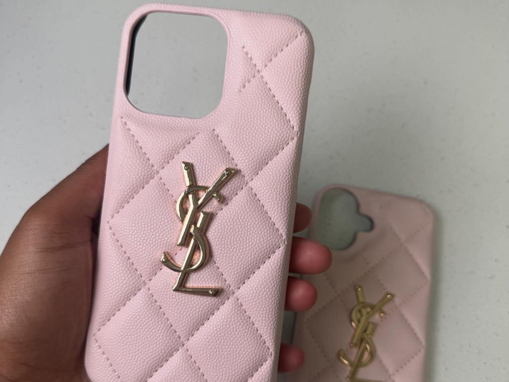 YSL Pink Phone Case